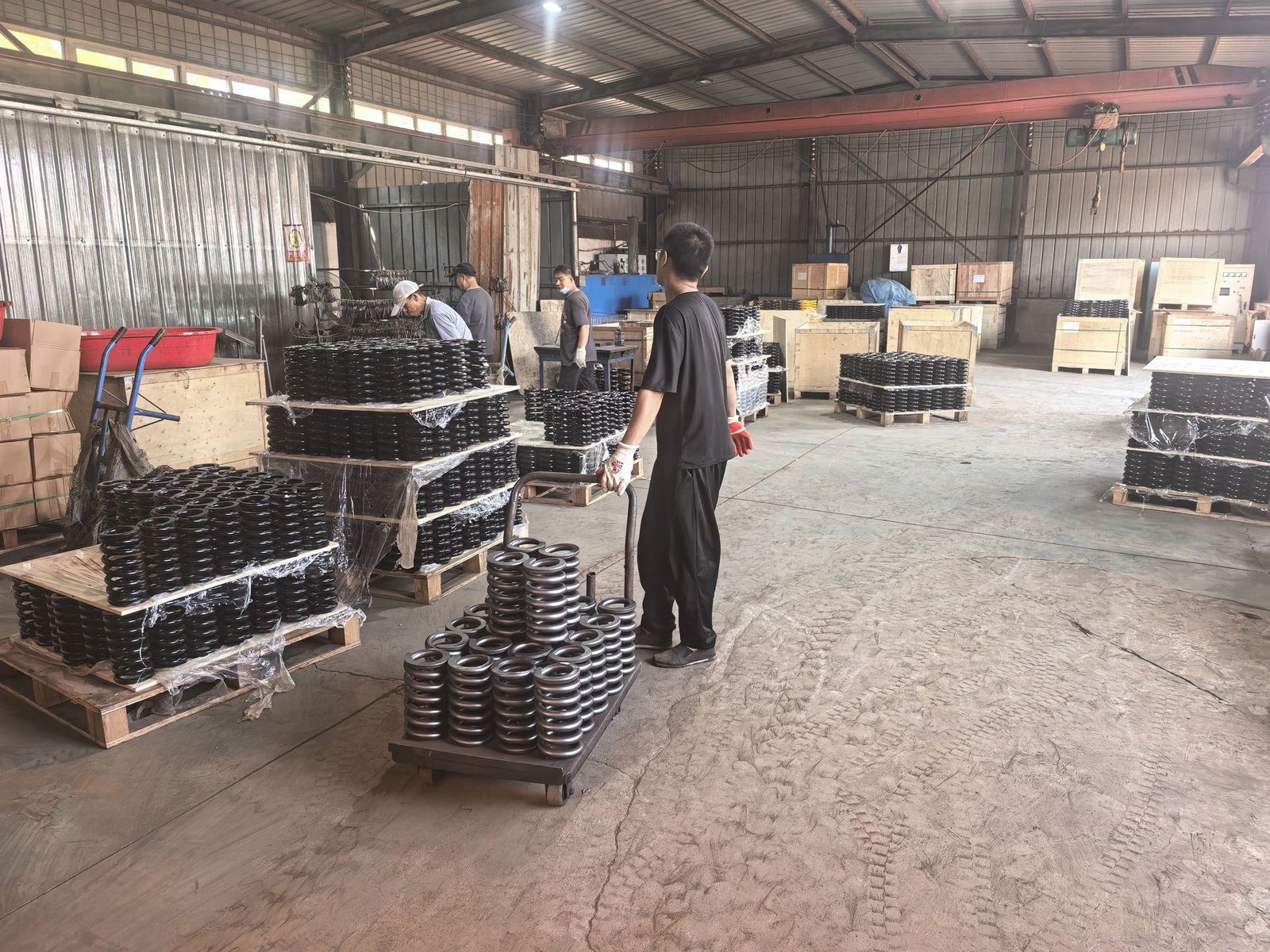 Chenji spring factory production line