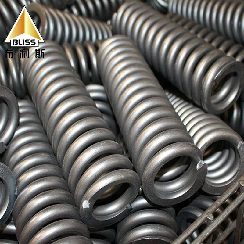 Heavy duty train suspension coil spring