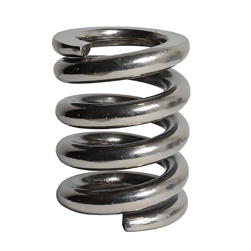 Bogie bolster spring for railway carriages